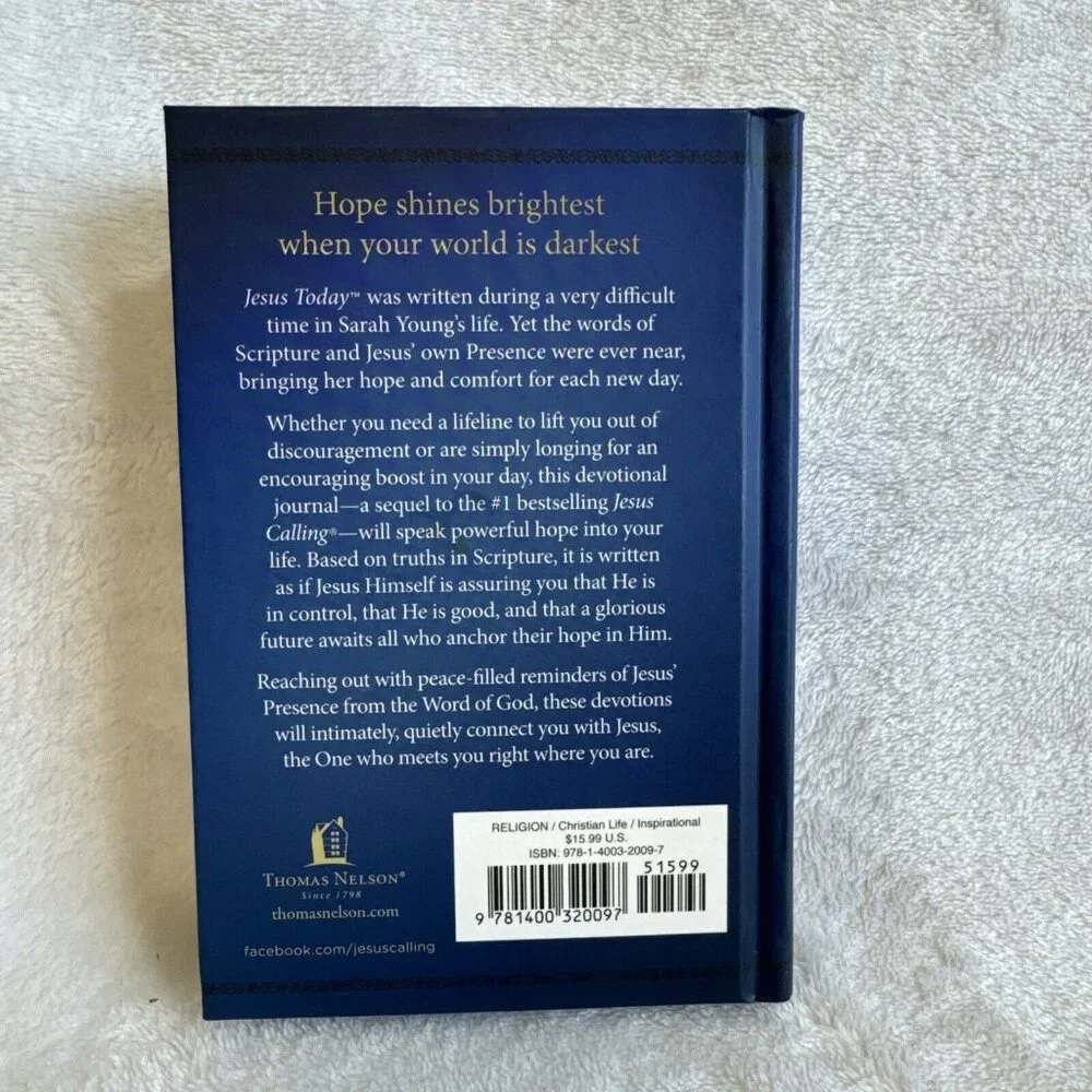 Jesus Today, Hardcover Full‎ Scriptures: Experience Hope Through His Presence